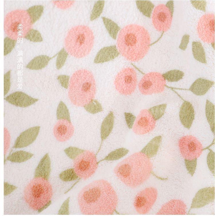 New Bath Towel Thick Coral Fleece Bath Towel Home Use Softer Than Pure Cotton Absorbent Cute Face Towel Set Does Not Shed