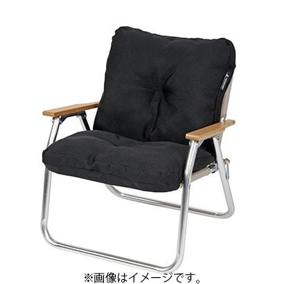 Captain Stag Uc 1802 [relax Cushion Cover For Aluminum Solo Bench Black]