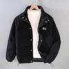 Winter New 2025 Men's Warm Corduroy Cotton Clothing Trend Simple Bread Jacket Jacket