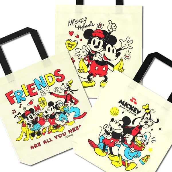 Mickey Friends Dagashi Assortment 75 Pieces Canyon Plaza Original Dagashi Sweets Set Includes Premium Umaibo Not Included 1 Mickey Friends Tote Bag