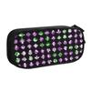 Deads by Daylights Horror Game Pencil Cases Cute   Pen Box Bag Girl Boy Large Storage School Supplies Gift Pencil Box