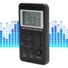 QQT103 Professional Radio   Portable FMCelsiusAM Stereo Receiver LCD Display with Earphone