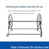 WEZHO Swimming Pool Lane Line Storage Reel