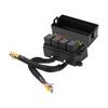 Shiwaki 12 Way Fuse Relay Box Block Holder Relay Socket Waterproof Pre-Wire 5