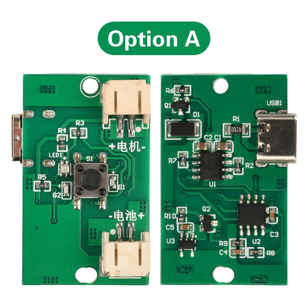 DC 5V Handle Spray Atomization Module Mini TYPE C Rechargeable Sprayer Humidifier Control Board Mist Maker Driver Circuit Board