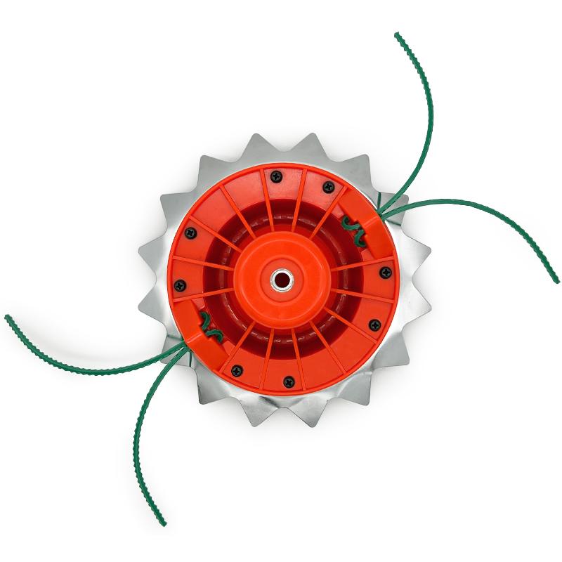 Garden Tool Parts Brush Cutter Accessories Super Grass Trimmer Head with String and Blade