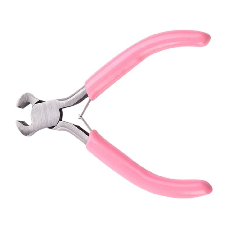 Ergonomic Pink Jewelry Pliers Build With High Strength Alloy Steel Seamlessly Design Fit for Long Lastinlyg Performances