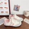 Cute cartoon embroidered German training shoes women's 2025 new niche chic versatile Korean board shoes casual little white shoes women