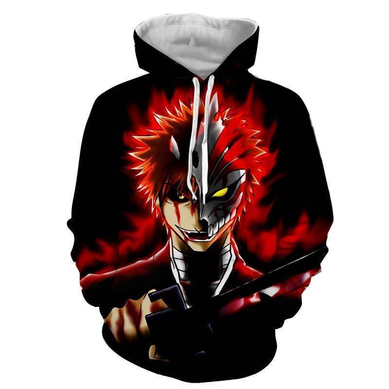 2026 new classic sunman reaper cosplay periphery, animation 3D digital printing casual hooded sweater