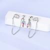 Hoop Earring 925 Silver Woman Bohemian Earring Feather Theme Earrings Pendientes for Woman Original Earring Fashion Jewelry Gift