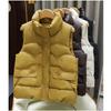Down Vest Women Autumn Winter Fashion Stand Collar All-Match Warm Sleeveless Waistcoat Jacket Ladies