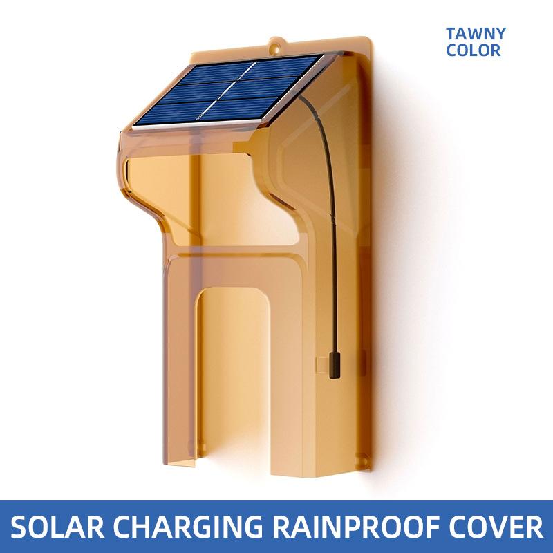 HD Wireless Video Doorbell with Solar Panel & Rain Cover, Smart Door Bell with Voice Changer, Two-Way Audio, Security Camera