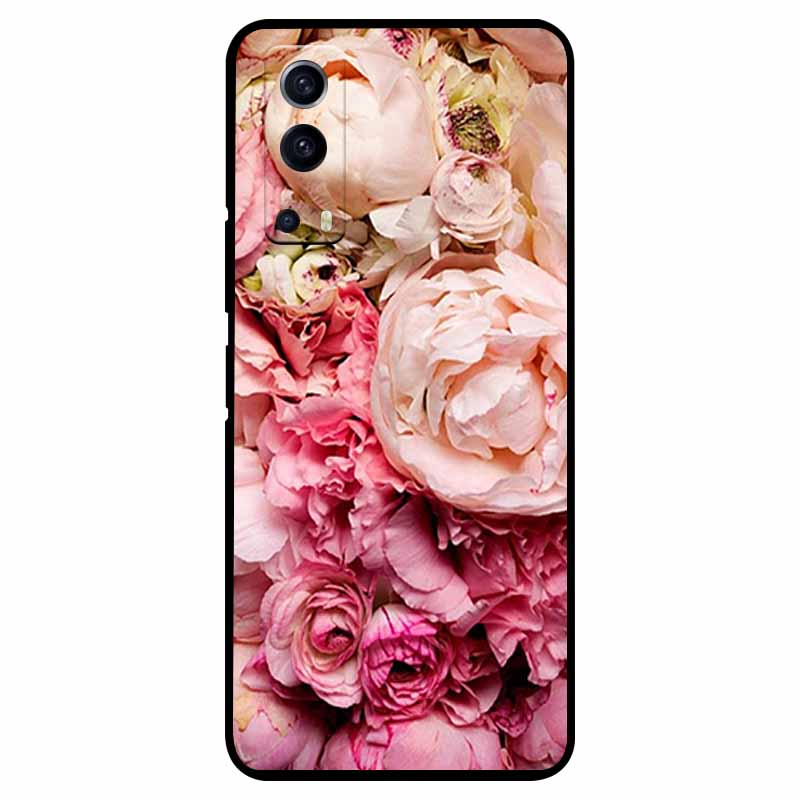 For vivo Y72 5G Case Shockproof Soft silicone TPU Back Cover For vivo Y52 5G Phone Cases for vivoY72 Y 72 52 5G Case Cute Capa