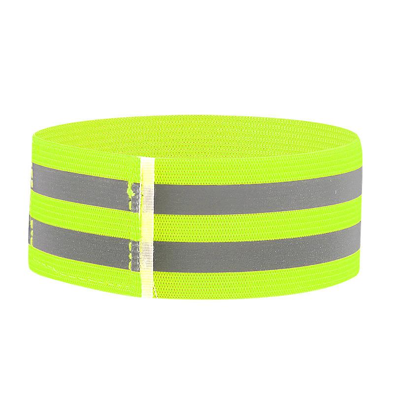 

Mountain Bike Night Running Highlight Leg Strap Night Warning Double Strip Reflective Visual Riding Elastic Strap