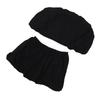 RV Dinette Cushion Covers Water Resistant Elastic Sofa Furniture Protector for Trailer Motorhome Camping Vehicle Black