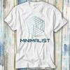 T Shirt Minimalist Minimalistisch Einfach Meme Geschenk Top 959 Vintage Top For Everyday Wear Stretched Comfortable