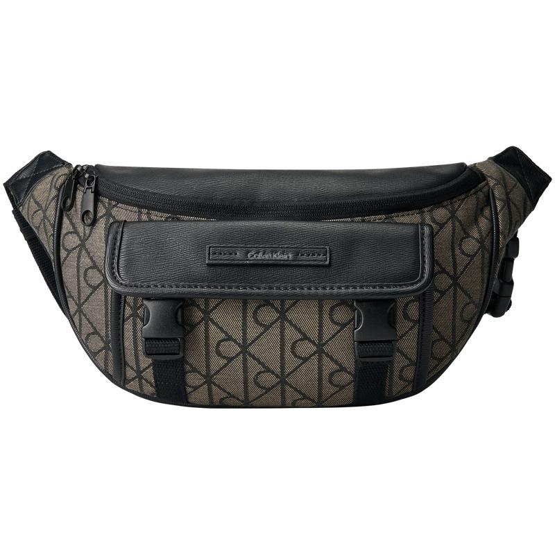 

Calvin Klein Casual Commuter Floral Print Crossbody Bag Men Bags Brown Black 4D3382G-7UL Basic Set (Bag)