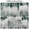Color LED Solar Fountain Pump Bird Bath Pool Pond Garden Outdoor With 7 Nozzles 3W Solar Waterfall Water Powered Fountain