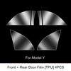 For Tesla Model3/Y 2017-2025 Front Door Rear Door Protective Film Invisible Car Clothing TPU Film Decoration for Model Y Juniper
