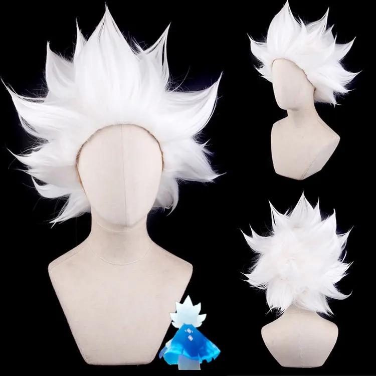 Sky Light Awaits Parrucca Personaggio Anime Cartone Animato Cosplay Lolita Capelli Bianchi Figli della Luce Daleth Costume di Halloween