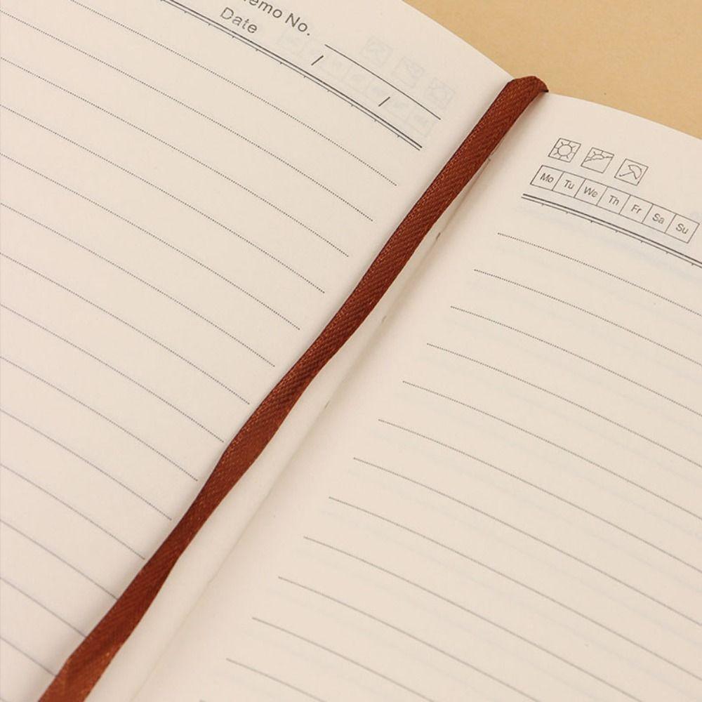 Flower Cover Journal Notebook With Lock PU Leather Personal Notebook Diary Writing Pads  Gift