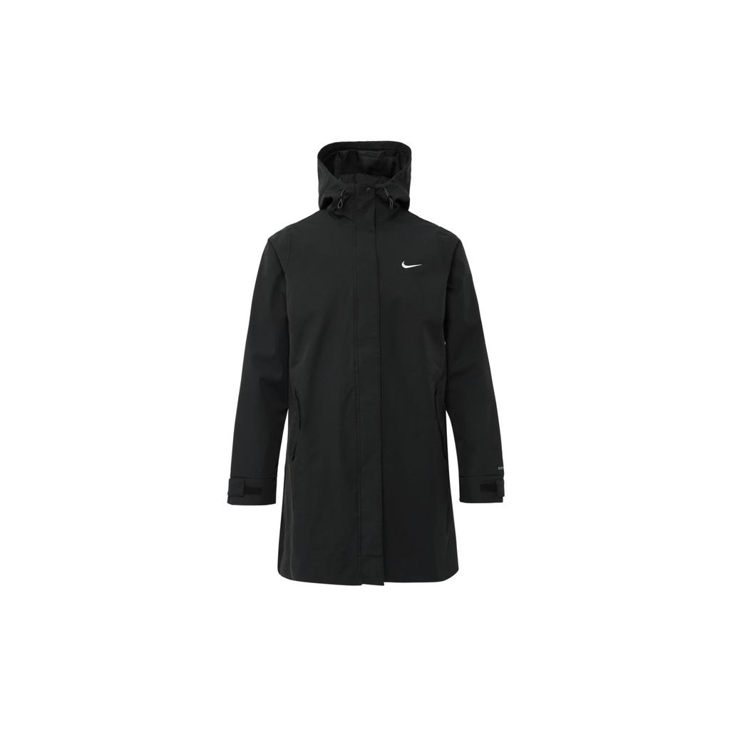 Nike Parka Mäntel Damen Schwarz Mit Kapuze Moderat DM6246-010