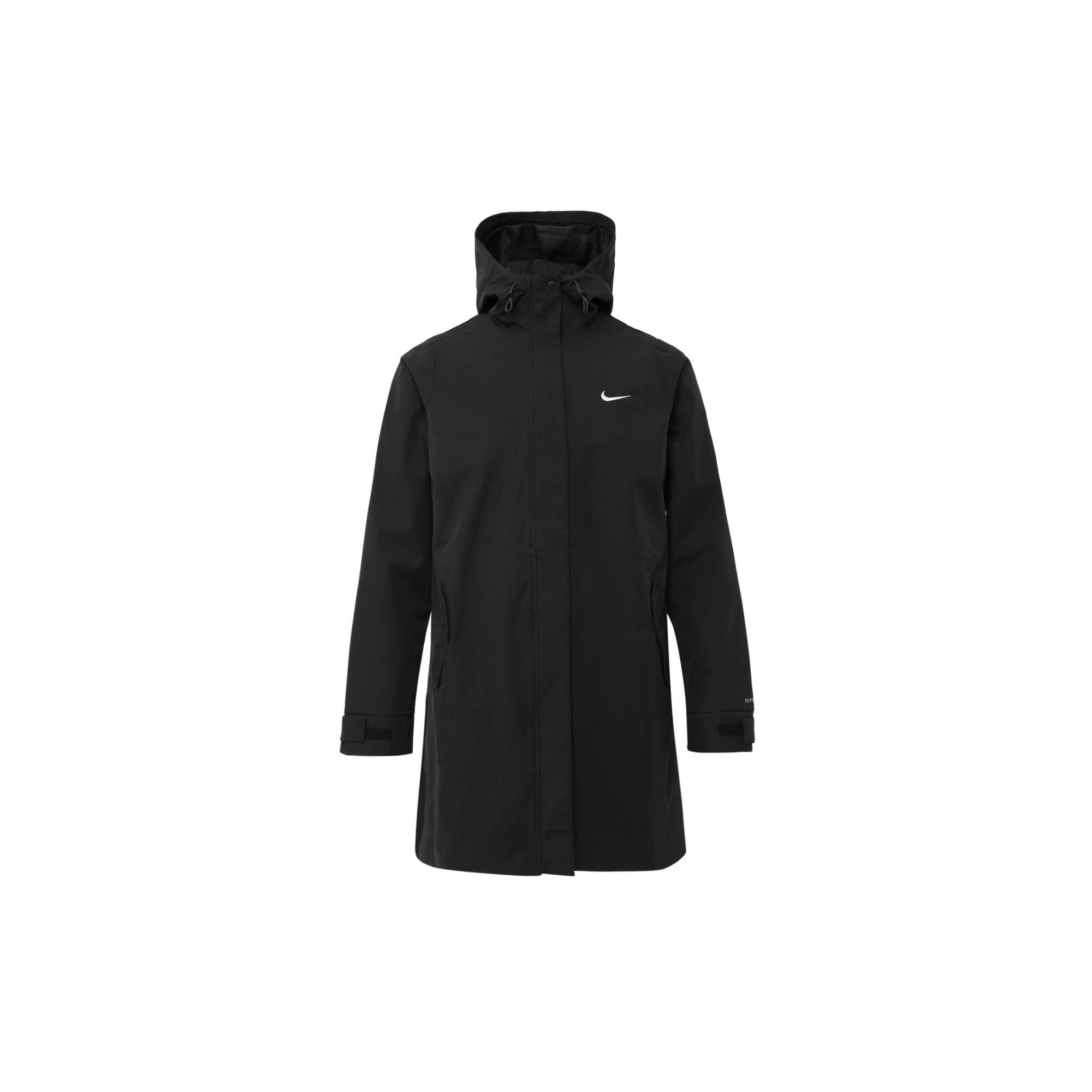 Nike Parka Coats Women`s Black Hooded