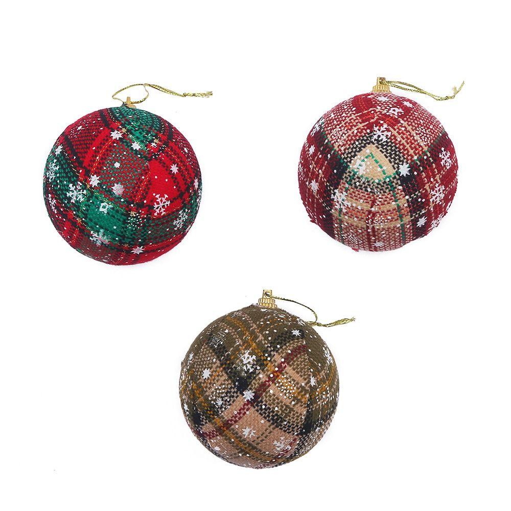 Shatterproof Christmas Foam Ball Pendant 6cm/8cm Christmas Tree Ornaments  Holiday Party Decor