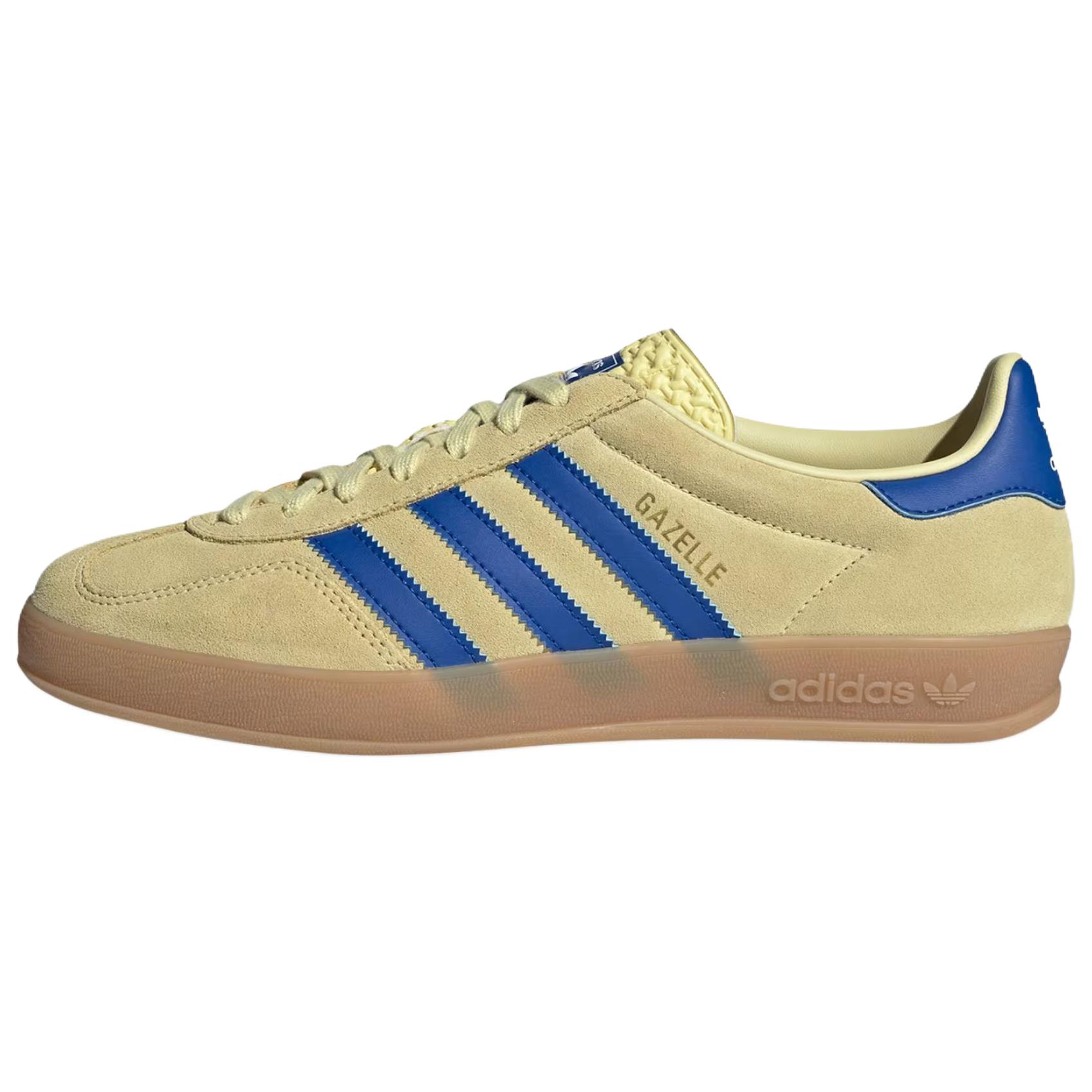 

Adidas Originals Gazelle Indoor Пудрово-желтый Королевский синий 38