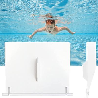 Deflettore di ricambio per skimmer per acqua PVC Facile da installare Migliora l'efficienza della tua piscina Deflettore per skimmer ecologico