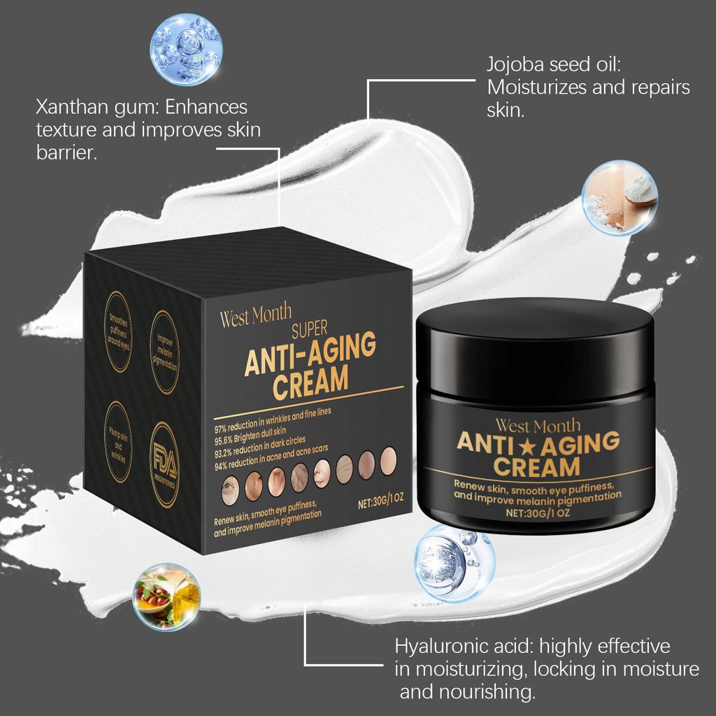 Deeply Hydrating West Month Moisturizing Cream For Nourishing Facial Skin Care