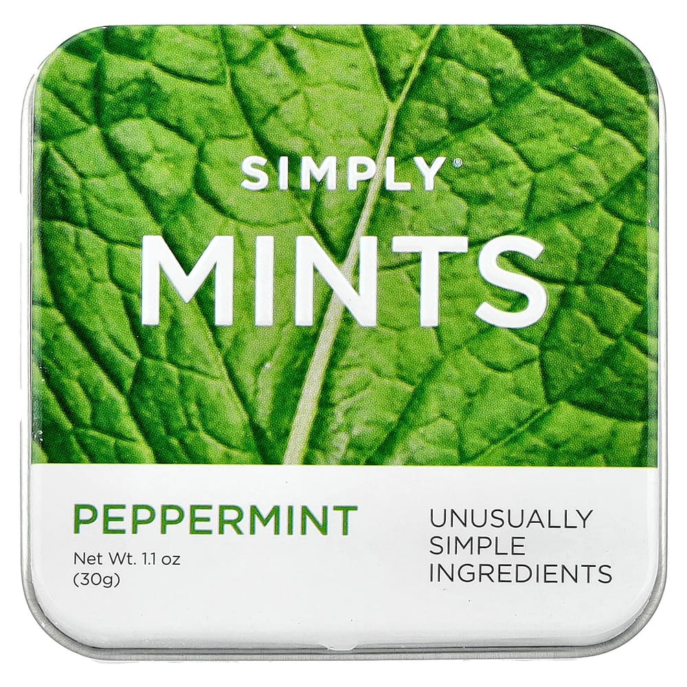 iHerb Simply Gum Mint Peppermint 30g (1.1oz)