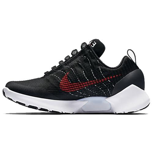 New Nike Hyper Adapt Non slip Lightweight Low Top Running Shoes Men's Black White Red AH9387-001