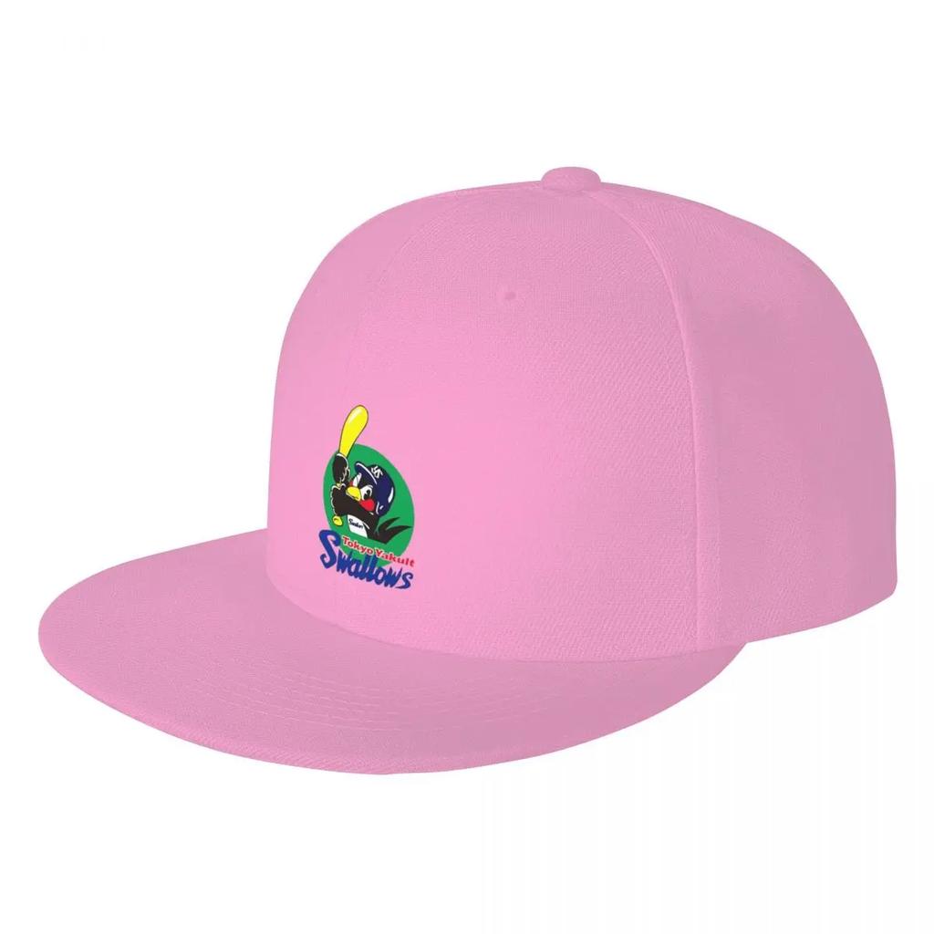 Gorras de Béisbol Tokyo Yakult Swallows Snapback Moda Gorras de Béisbol Transpirables Casuales Gorra de Béisbol Exterior para Unisex y Mujeres