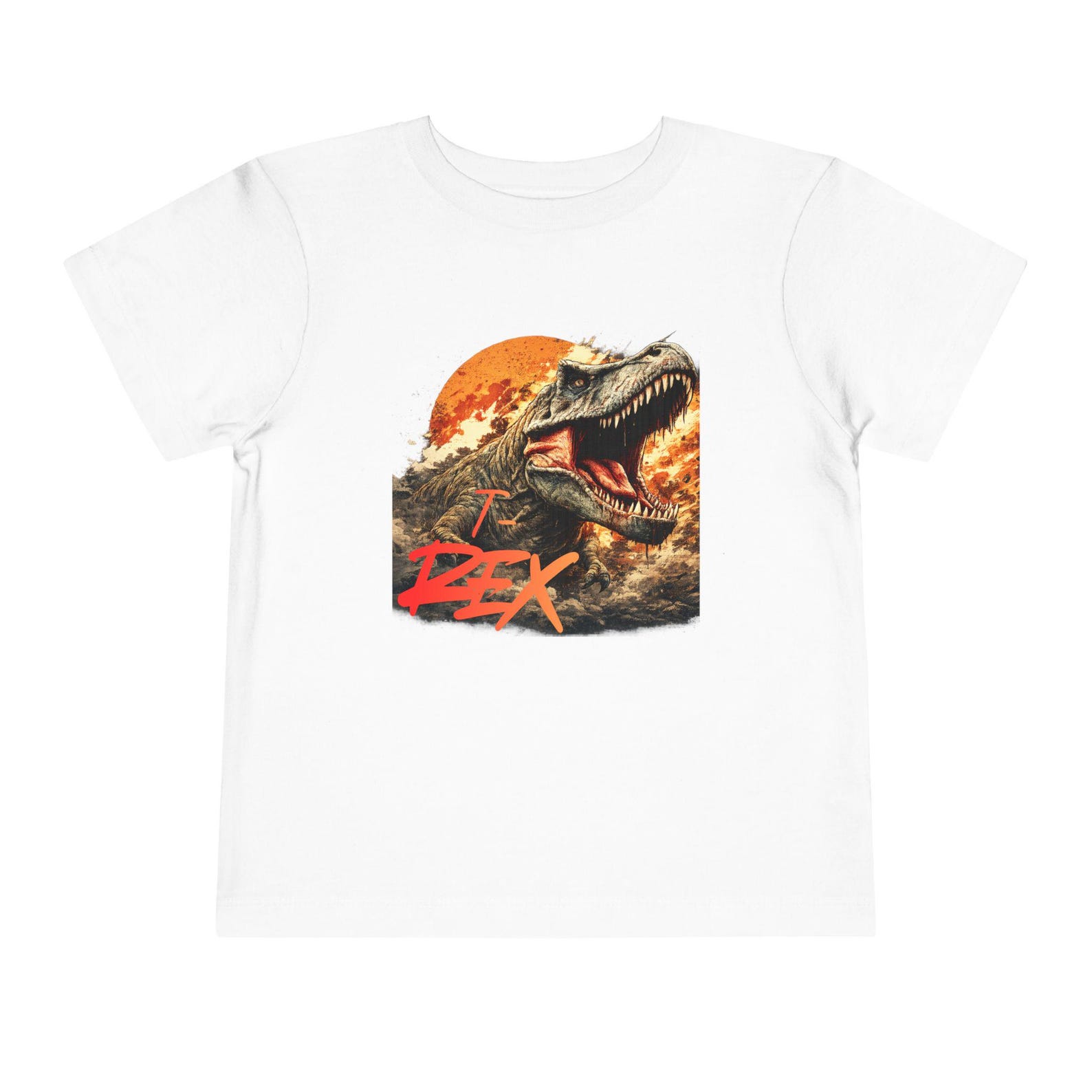 Roaring T-Rex Dinosaur Toddler Tee - Jurassic Dinosaur Children s Shirt 3XL