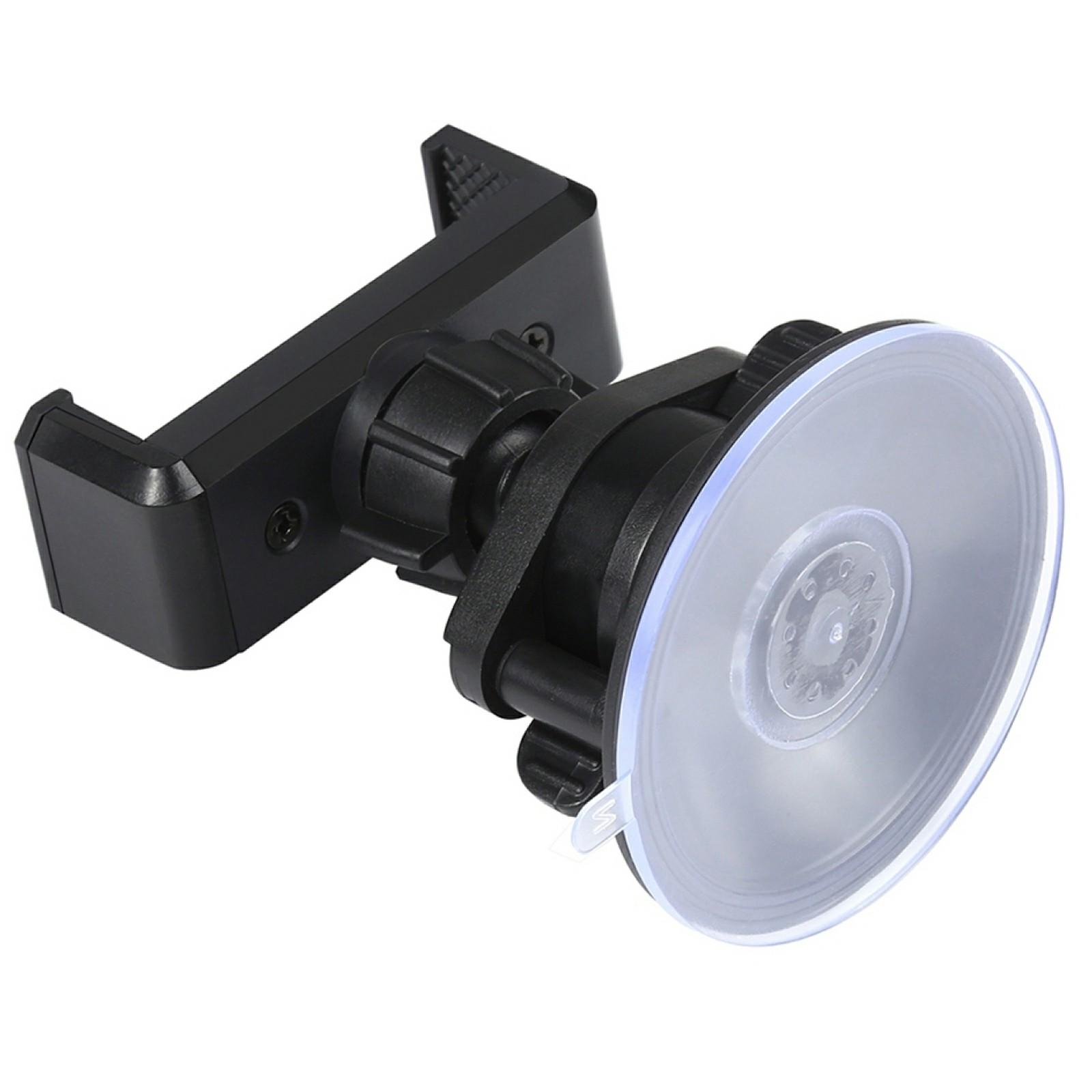 PULUZ PU537B Suction Cup Plastic Phone Mount 360 Degree Rotation Car Dashboard Windshield Phone Holder A