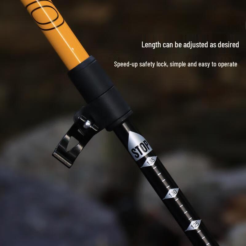 Ruifulake Outdoor Telescopic Trekking Pole