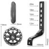 2PCS Bicycle Training Wheel Accessories Wear Resistant Silent Balance Auxiliary Wheels Children Riding Universal12-20 Inch Bike