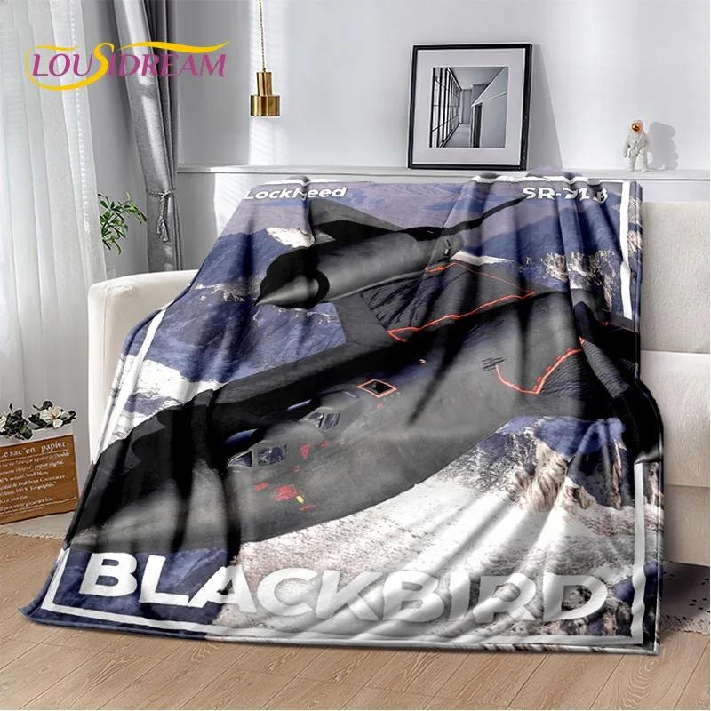 3D Air Force Jet Fighter Spitfire Aircraft Blanket,Flannel Soft Throw Blanket for Home Bedroom Bed Sofa Picnic Office Kids Cover