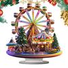 2D Ferris Wheel Shelf Ornaments Desktop Ferris Wheel Decor Christmas Ferris Wheel Sign Acrylic Ferris Wheel Shelf Ornaments