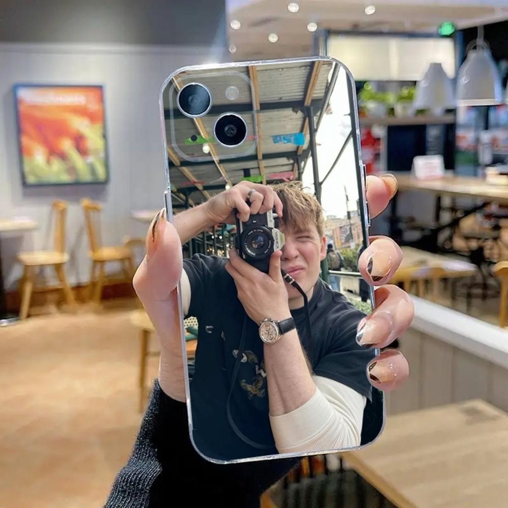 

Actor Kit Connor Phone Case For iPhone 15,14,13,12,11 Plus,Pro,Max,XR,XS,X,7,8 Plus,SE,Mini Transparent Silicone Soft iPhone12PRO