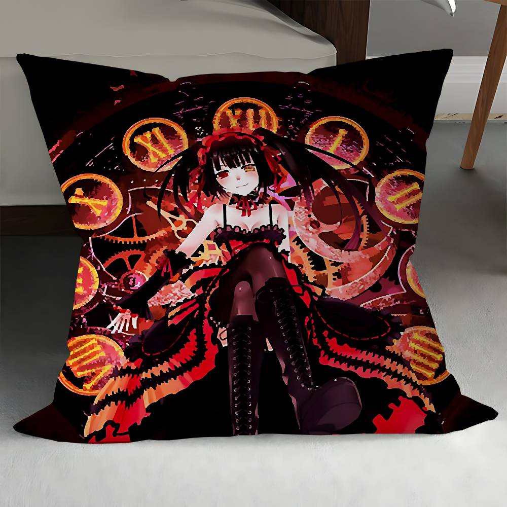 

Date A Live Токисаки-Куруми Аниме Персонализированная Наволочка Пыльник Спальня Детская Вечеринка Декорация Наволочка День Рождения Детский Подарок 12x12Inch
