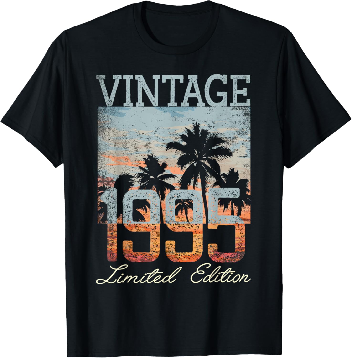 

Vintage 1995 Limited Edition 30th Birthday 30 Year Old Gifts Flowers and Scenery T-Shirt Streetwear Clothing Casual Harajuku Tee 5XL різнокольоровий