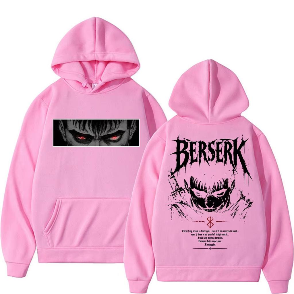 2026 Japanese Anime Berserk Graphic Hoodies Men Women Harajuku Fashion Casual Sweatshirt Trendy Streetwear for Daily Looks