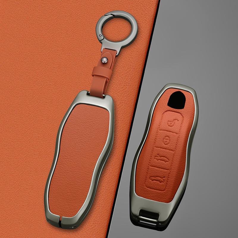 Compatible Key Shells for Porsche: New Cayenne, Macan, 911, Panamera, 718, Taycan Keychains