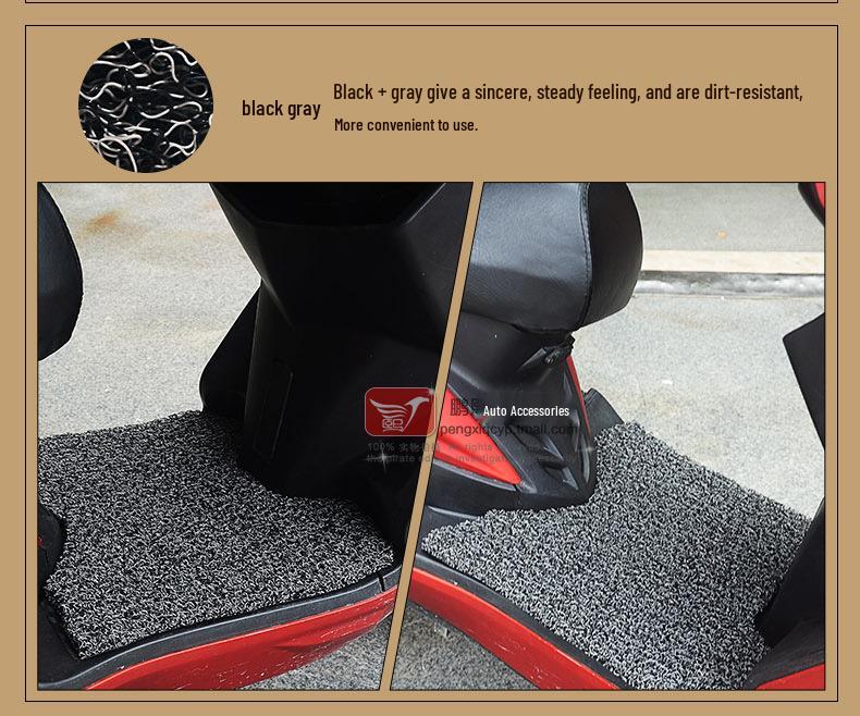 Non-Slip Waterproof Foot Pad for Little Eagle C Model Electric Car Pedal Motorcycle