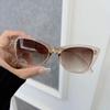 Cat Eye Sunglasses Women Men Vintage Designer Fashion Sun Glasses Female Male Brand Mirror Driving Frame Punk