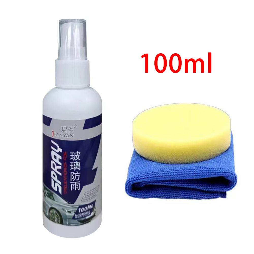 Car Glass Water Repellent Spray Anti Rain Coating Hydrophobic Anti-rain Liquid Glaco Glass Polishing Clear Window Auto Detailing