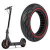 Electric Scooter 10inch Wheel Front and Rear Tyre ExplosionProof  Scooter Rubber Tyres Tubeless Tires Repair Part