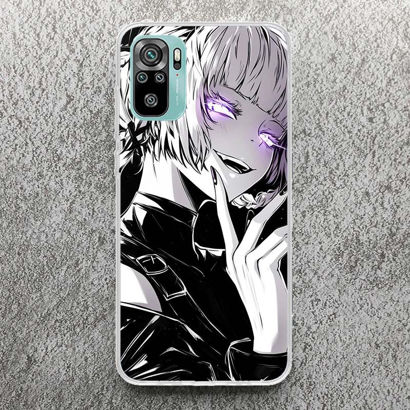 Nazuna Nanakusa Anime Soft Case for Xiaomi Redmi Note 10 9 9S 8 Pro 7 9T 5 Phone Shell Mi 11T 12T 10T 12 11 Lite 6X A3 Cover